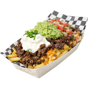 Tex-Mex Smash Burger fries